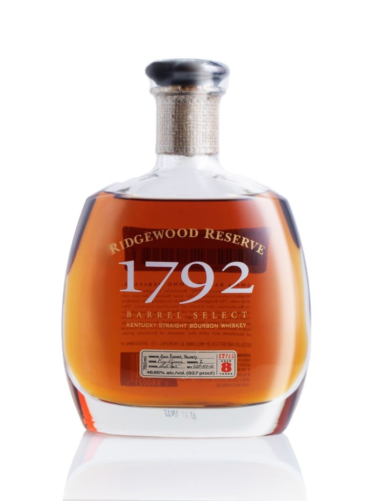 1792 Ridgewood Reserve 750mL (Collector's Item)