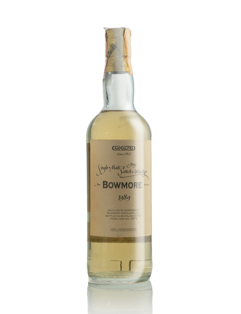 Bowmore Samaroli Cask #2873 1989 700mL