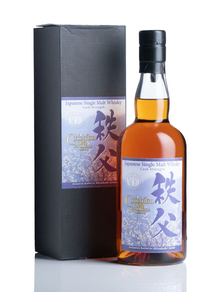 Chichibu 2012 Mizunara Heads Cask #1718 700mL