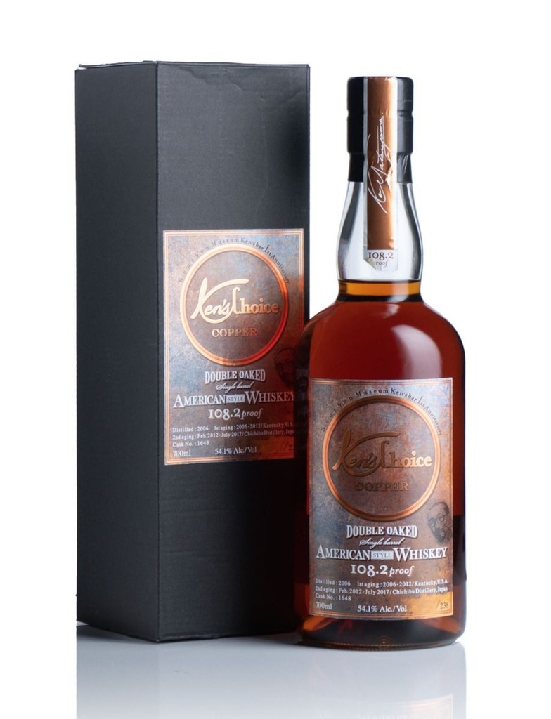 Chichibu Ken's Choice Copper Double Oak 2006 Cask #1648 700mL