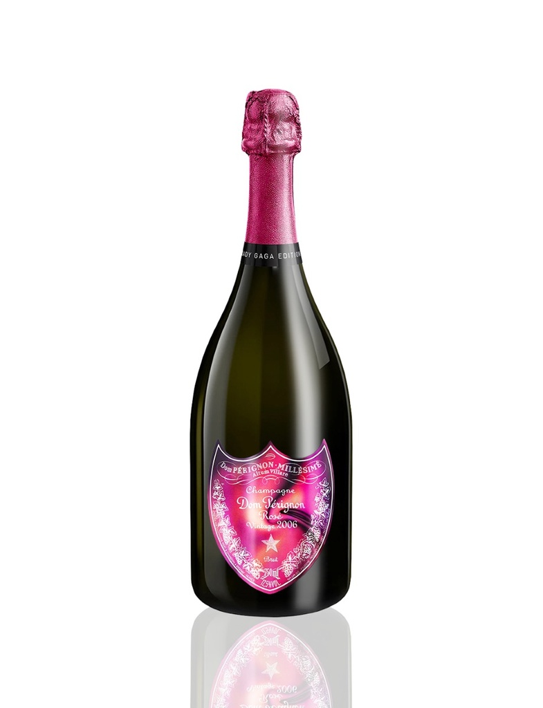 Dom Perignon Rose 2006 Lady Gaga Limited Edition 750mL