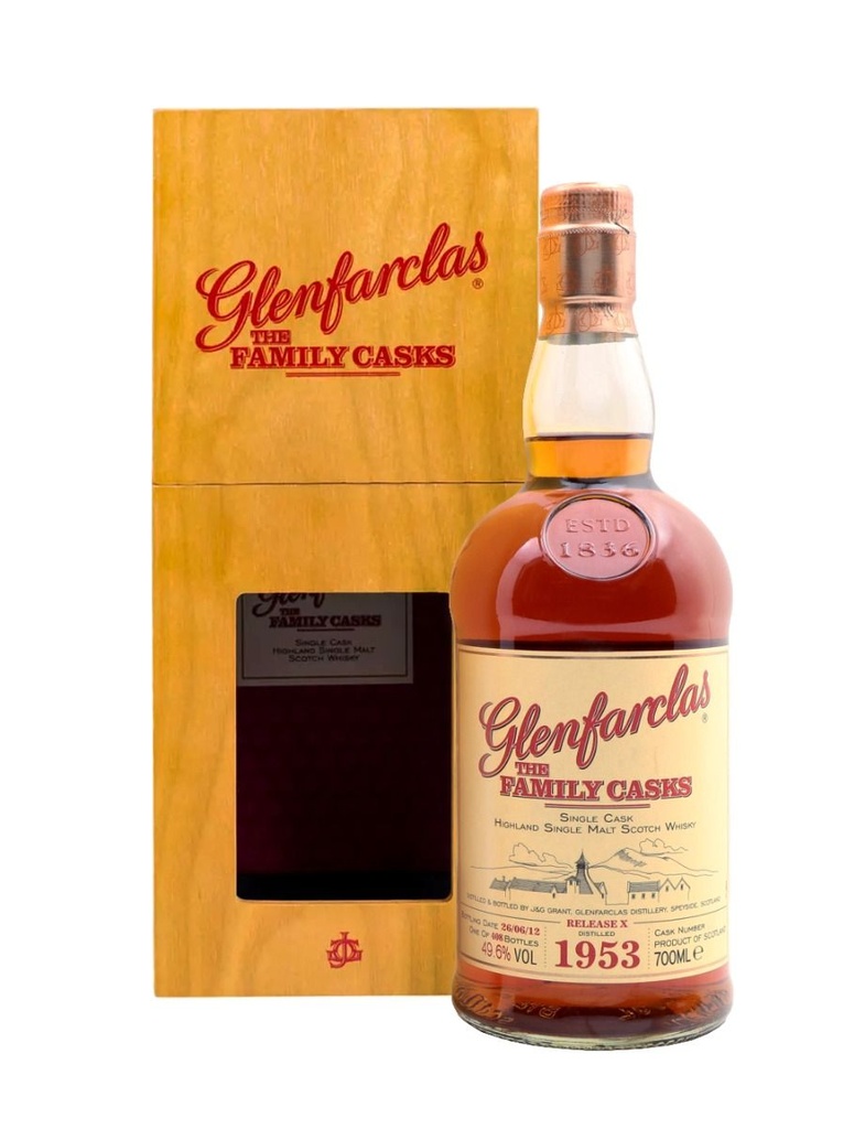 Glenfarclas Family Cask 1953 Cask #1675 700mL
