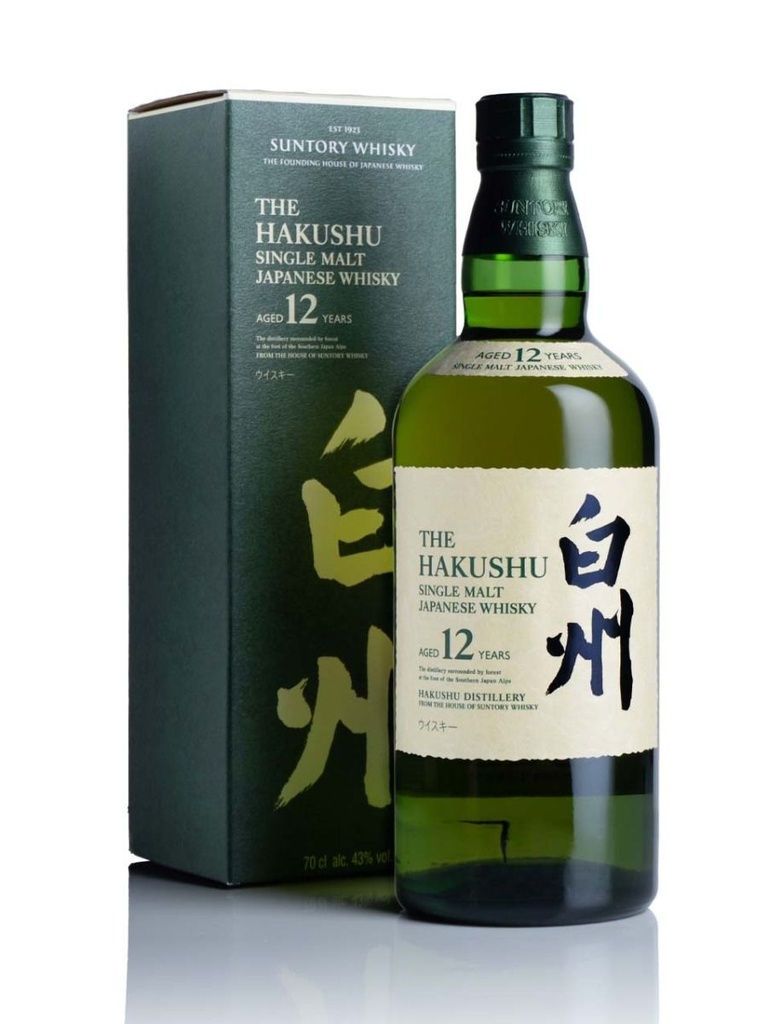 Hakushu 12 Year Single Malt Whisky 700mL (Old Release)
