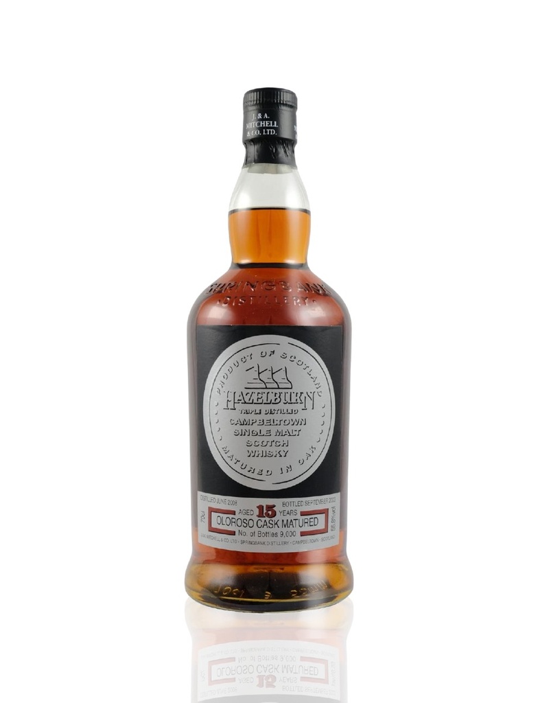 Hazelburn 15 Year Sherry Wood 2022 700mL
