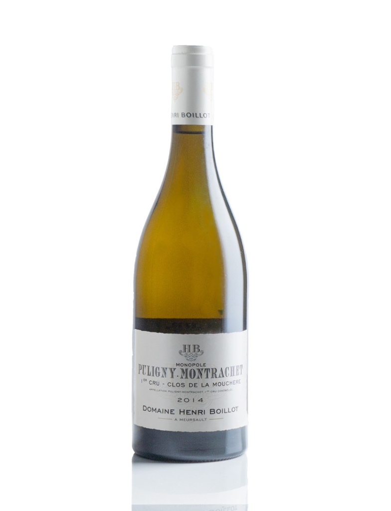 Henri Boillot Puligny Montrachet Clos de la Mouchere 2014 750mL