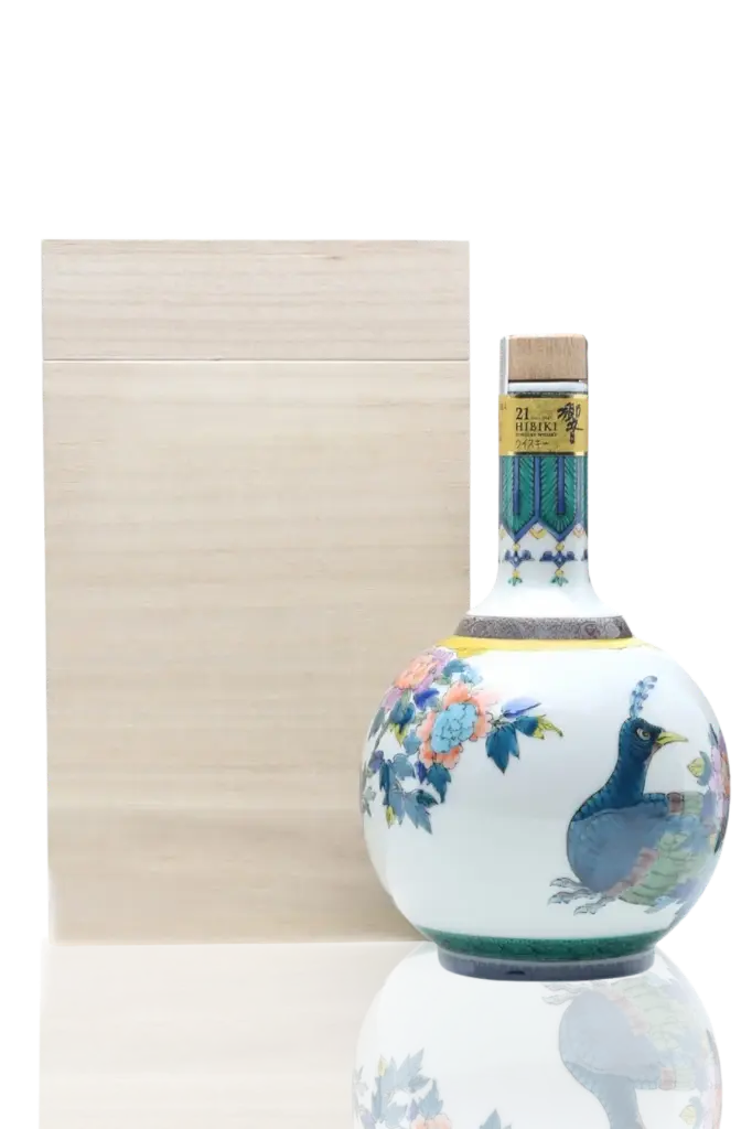 Hibiki 21 Year Ceramic Peacock Decanter 600mL 