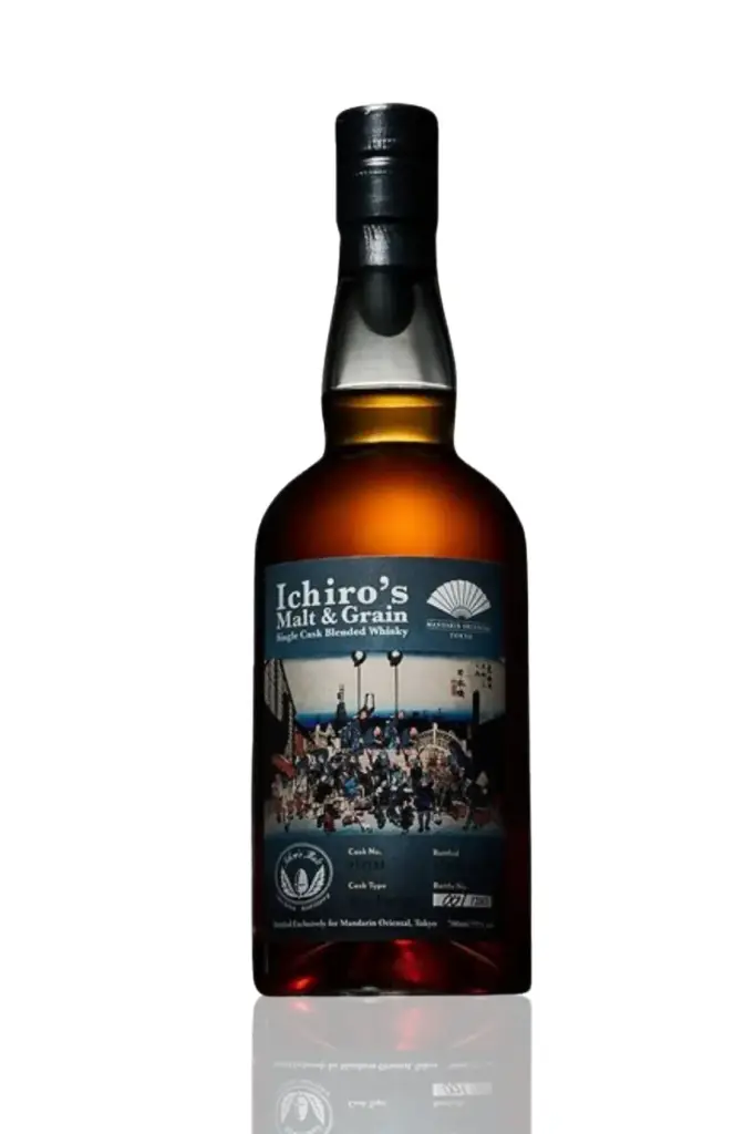 Ichiro's Malt & Grain Exclusively Bottled for Mandarin Oriental Tokyo 2021 Cask #12133 700mL