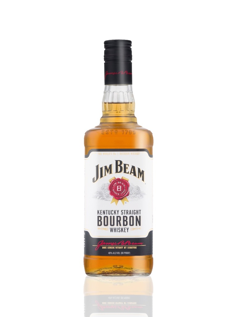 Jim Beam Kentucky Straight Bourbon Whisky 750mL