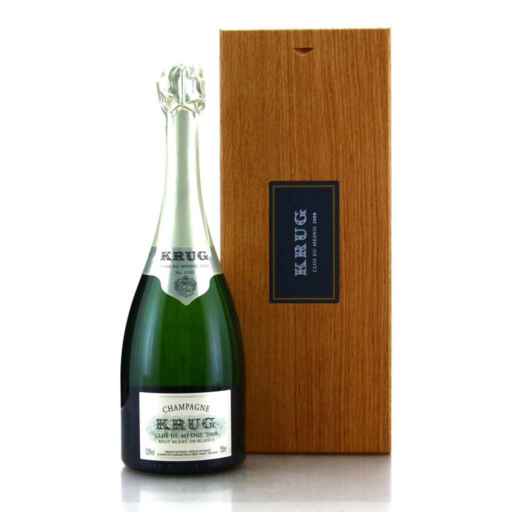 Krug Clos du Mesnil 2008 750mL with Gift Box