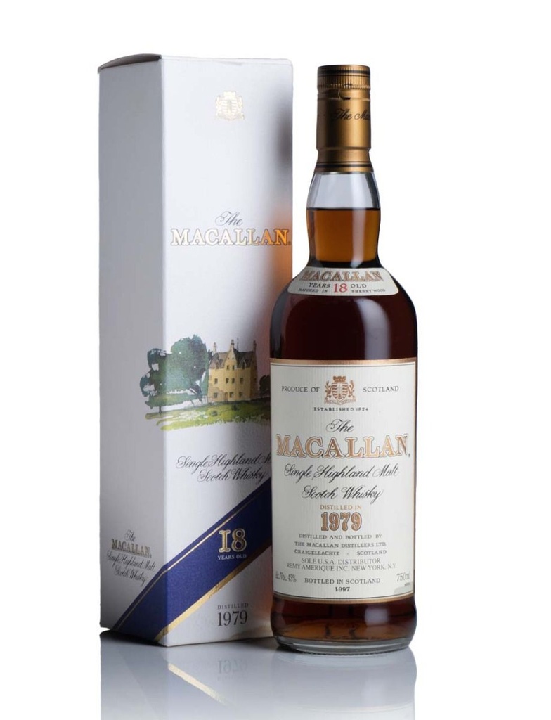 Macallan 18 Year Sherry Oak 1979 750mL