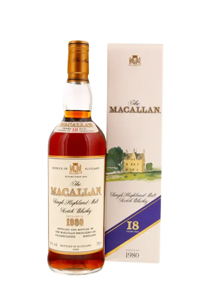 Macallan 18 Year Sherry Oak 1980 700mL