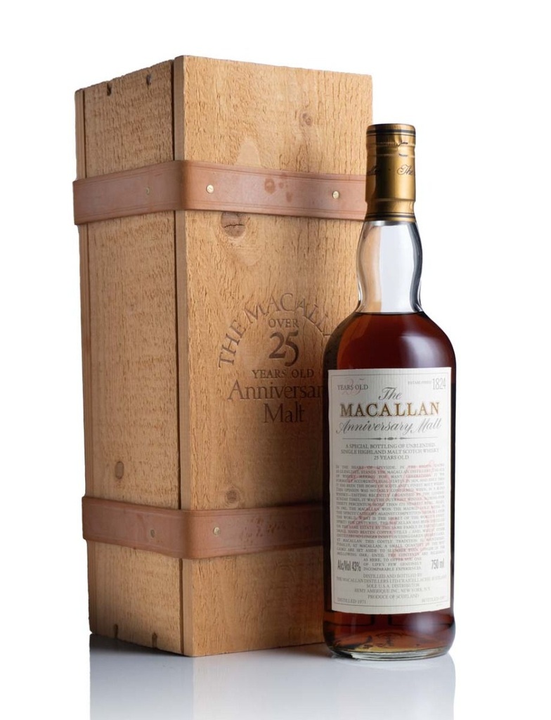 Macallan 25th Anniversary 750mL OWC