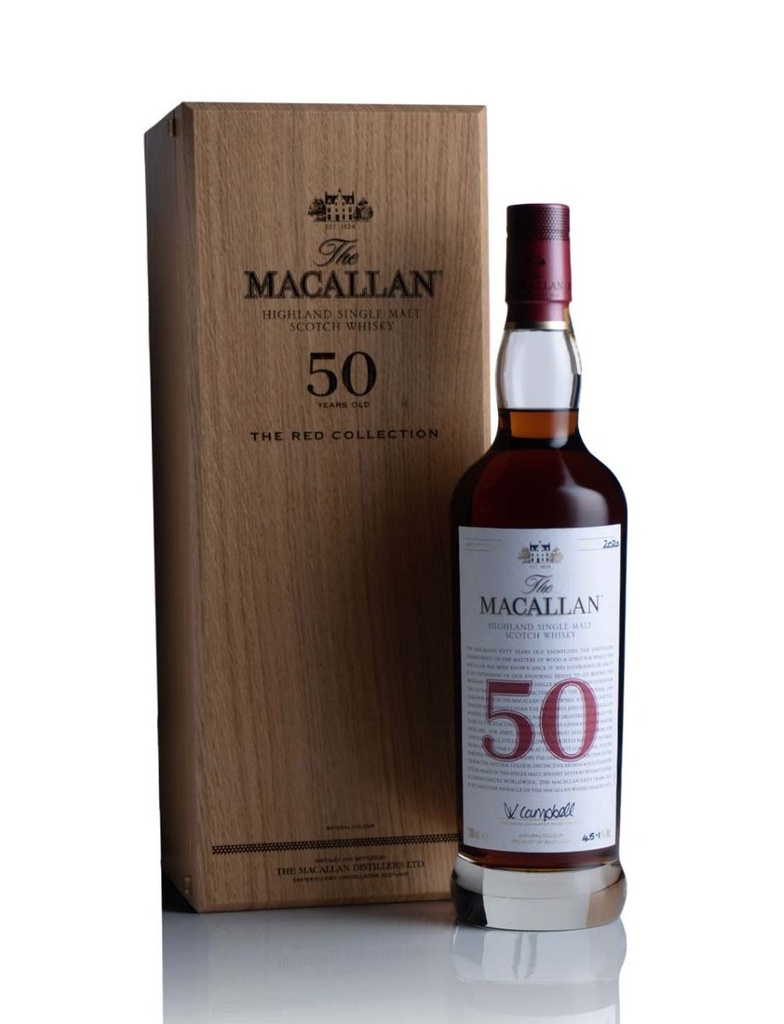 Macallan 50 Year The Red Collection 700mL