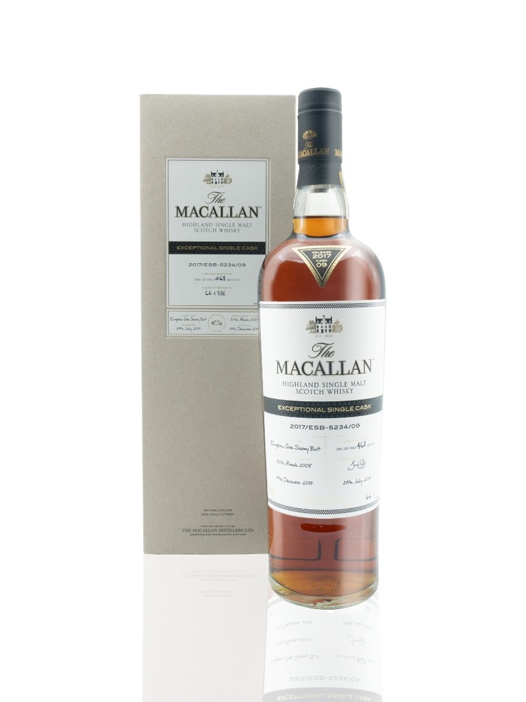 Macallan Exceptional Single Cask 2017/ESB-5234/09 12 Year 700mL