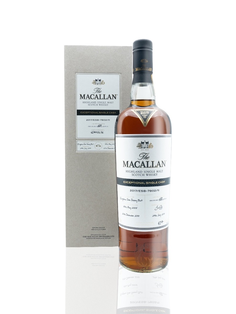 Macallan Exceptional Single Cask 2017/ESB-7802/11 12 Year 750mL