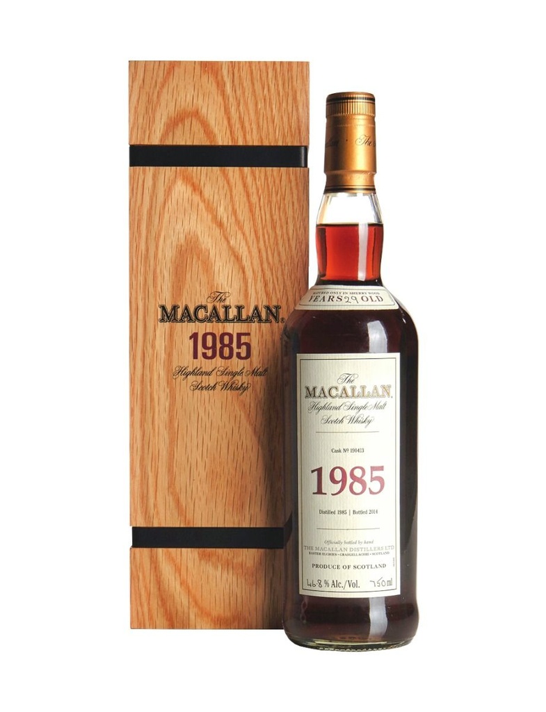 Macallan Fine and Rare 1985 750mL Cask #190413