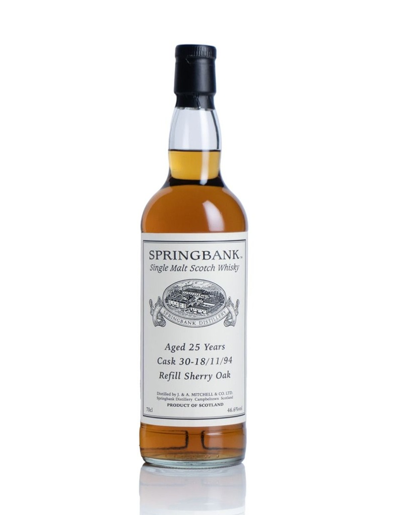 Springbank 25 Year Private Sherry Cask #30 1994 700mL