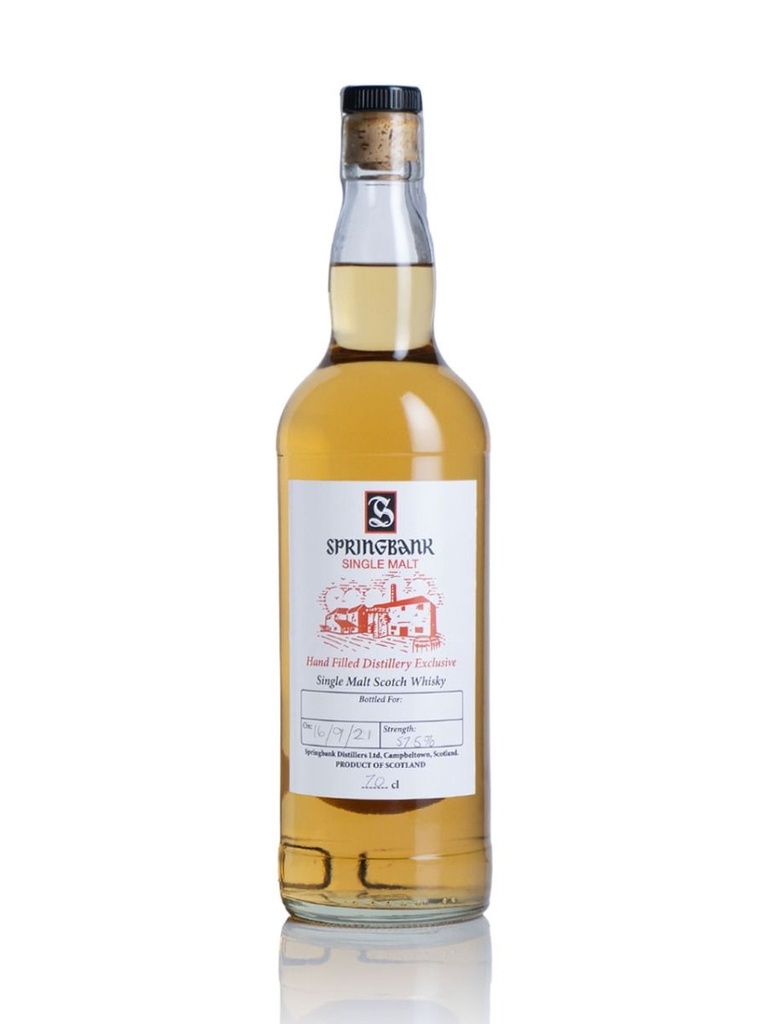 Springbank Hand Filled Distillery Exclusive (Bottled 2021) 700mL