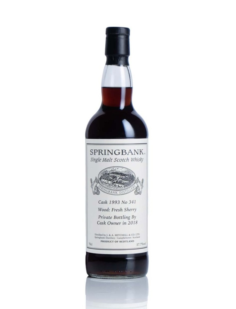 Springbank Private Sherry Cask #341 1993 700mL