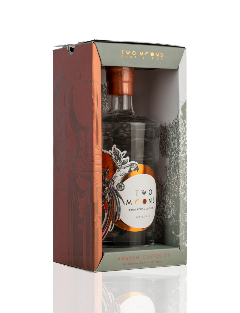 Two Moons Signature Dry Gin Gift Box 700mL