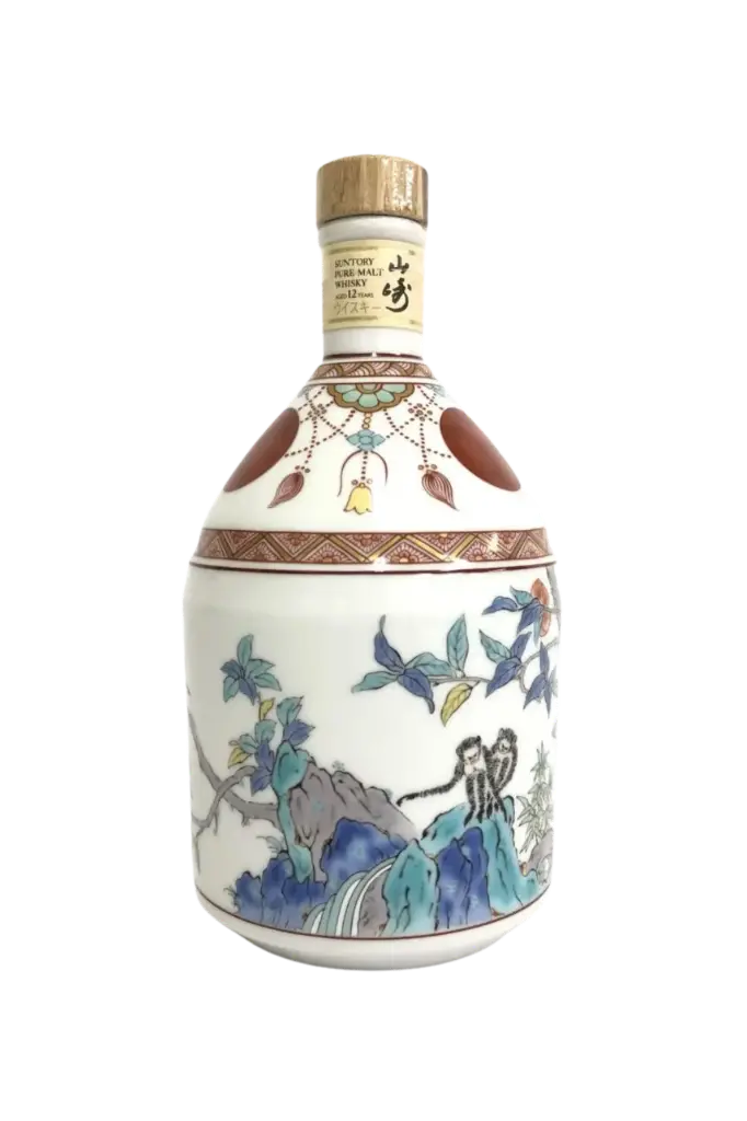 Yamazaki 12 Year Arita-Yaki Ceramic Decanter (Nishiki Akadama Yōraku-mon Fūbutsue) 600mL 