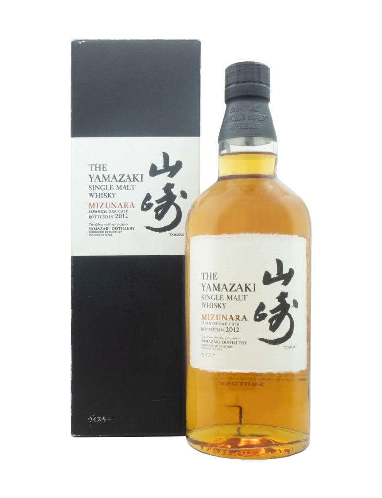 Yamazaki Mizunara Cask 2012 700mL