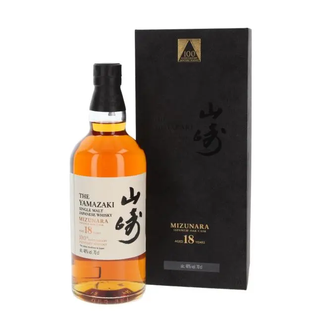 Yamazaki 18 Year Mizunara 100th Anniversary 700mL
