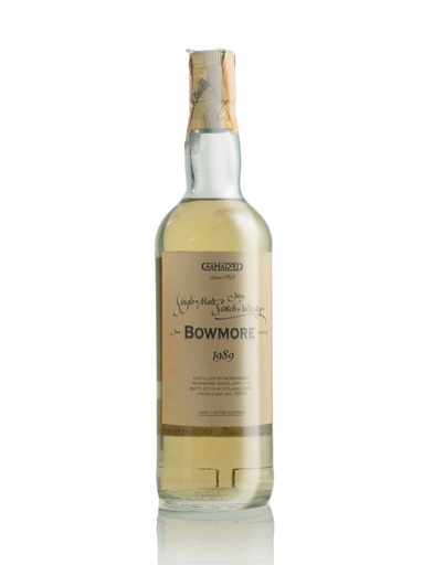 Bowmore Samaroli Cask #2873 1989 700mL