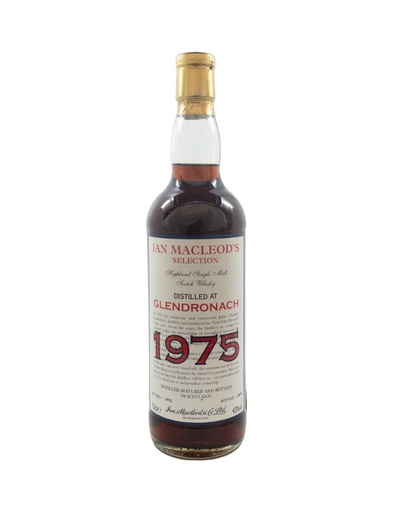 Glendronach Ian Macleod's Selection 1975 700mL
