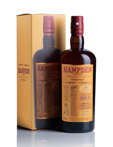 Hampden Estate Overproof Pure Single Jamaican Rum 750mL