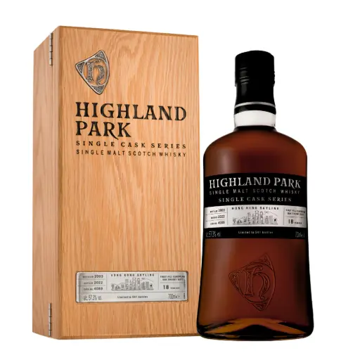 Highland Park 18 Year Single Cask#4089 700mL Hong Kong Skyline
