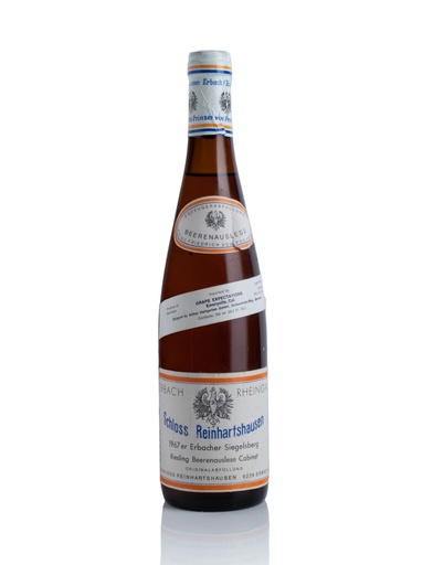 Schloss Reinhartshausen Erbacher Siegelsberg Riesling BA Cabinet  1967 700mL