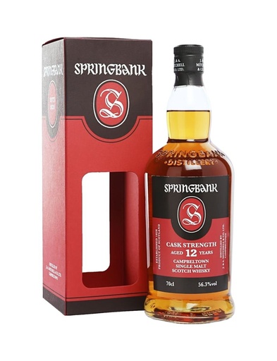 Springbank 12 Year Cask Strength 2021 700mL